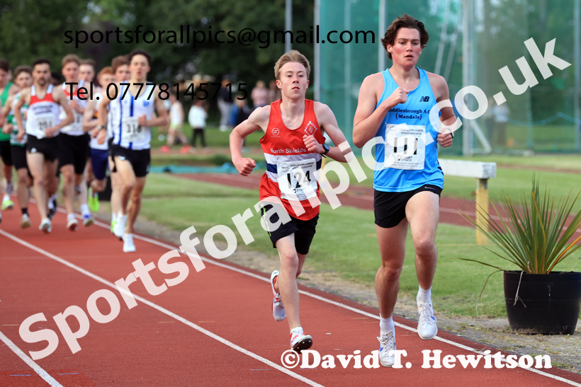 3000 metres, 2026 NEGP 2, Monkton Stadium, Wednesday, May 27th. Photo: David T. Hewitson/Sports for All Pics